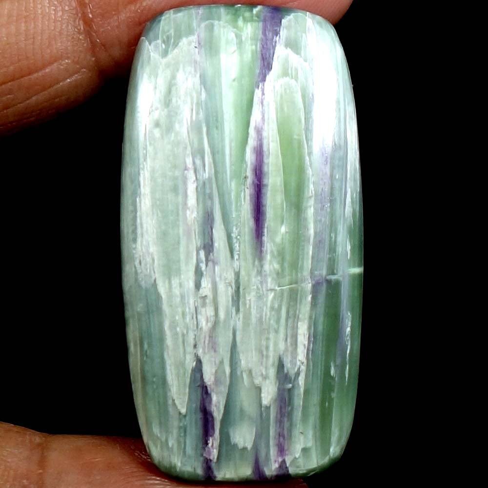 Dazzlegems 70.45 Cts. Very Rare Kammererite Chrome Clinochlore Tumbled Stone from Turkey-TM18