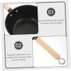 1pc Non-stick Stone Cooking Pot with Lid for Food and Soup Leak Design Extended Handle Easy Storage Versatile Kitchen Essential view 2