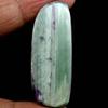 Dazzlegems 46.00 Cts. Very Rare Kammererite Chrome Clinochlore Tumbled Stone from Turkey-TM-58 view 2