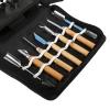 Aqur2020 1 Set 46Pcs Food Carving Fruit Vegetable Food Peeling Culinary Kitchen Carving Sculpting Modeling Tools Kit view 2