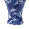 A&B Home 13'' Blue & White Porcelain Vase Ancient Circular Ceramic Flower Pot Home Decoration view 4