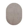 Furnish my Place Modern Indoor/Outdoor Commercial Solid Color Rug - Beige, 4' x 28' Oval, Pet and Kids Friendly Rug. Made in USA, Area Rugs Great for Kids, Pets, Event, Wedding view 1