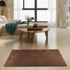 Furnish my Place Modern Indoor/Outdoor Commercial Solid Color Rug - Brown, 3' x 16', Runner, Pet and Kids Friendly Rug. Made in USA, Area Rugs Great for Kids, Pets, Event, Wedding view 2
