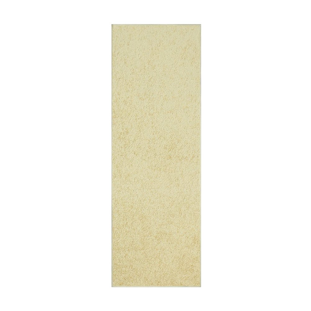 Furnish my Place Modern Plush Solid Color Rug - Yellow, 3' x 28', Pet and Kids Friendly Rug. Made in USA, Area Rugs Great for Kids, Pets, Event, Wedding