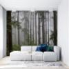 Niwo ART - Forest, Removable Wall Mural | Self-Adhesive Large Wallpaper (96"x144") view 3