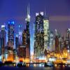 Niwo ART - New York Manhattan Midtwon Skyline, Removable Wall Mural | Self-Adhesive Large Wallpaper (96"x144") view 2