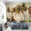 Niwo ART - Palm Trees Retro Style, Removable Wall Mural | Self-Adhesive Large Wallpaper (64"x96") view 1