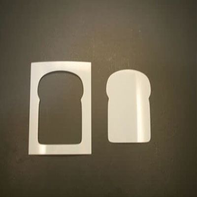 12" Bread Reusable (SRAL) Mylar Stencil - Art Supplies