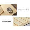 U/D Bathroom Board, Wooden Sturdy Water Proof, Spa Mat for Bath & Showerfor Spa Home Or Outdoor,Wooden,40x60cm view 4