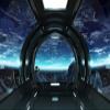Niwo ART - Outer Space Views from The Spaceship, Removable Wall Mural | Self-Adhesive Large Wallpaper (64"x96") view 2