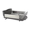 KitchenAid Large Capacity, Fully Size Self Draining Rust Resistatant Satin Coated Dish Rack with Removable Flatware Caddy 20.47-Inch, Gray view 1