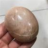 1pc puquancrystal Natural Bulk Crystal Gemstone Orange Moonstone Palm Stones for Home Decoration view 4