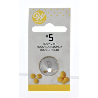Wilton Round Decorating Tip 5 (Pack of 2)