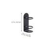 2PCS Storage Mounted Toothpaste Holder Wall Mounted Electric Toothbrush Holder for Storage Bathroom Supply Iron Bracket Suction view 2
