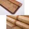 DANADESK Carbonized Bamboo Sleeping Mat, Bedding Straw Mat Summer Sleeping Mats Bed Mat Folding Double-Sided Use Home Bedroom Cooling (Color : A, Size : 1.82.0m) view 2