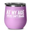 Cant Trust a Fart Wine Tumbler for Dad or Mom Hilarious Birthday Idea for Grandma or Grandpa Funny Sarcastic 12oz Powder Coated Stainless Steel Insul view 1