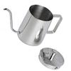 350ml 600ml 304 Stainless Steel Long Narrow Spout Coffee Pot Gooseneck Kettle Hand Drip Kettle Pour Over Coffee With lid (600ml with lid) view 3