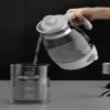 Automatic intelligent cooking device glass boil tea ware Electric kettle Spray tea maker glass tea pot (A52 white AU plug) view 1