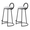 URINGO Iron Bar Counter Bar Stool Nordic Front Desk High Foot Bar Stool Coffee Shop Chair Household Bar Stool view 1