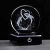 Qianwei 3D Laser Crystal Ball Dolphin Gifts for Women Men,Dolphin Decor Glass Figurines Statue Stuff for Room Decorations Birthday for Lovers Keepsake Paperweight view 3