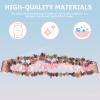 Agate Band Compatible for Fitbit Chakra Crystal Boho Beaded Replacement Lucky Gemstone view 3