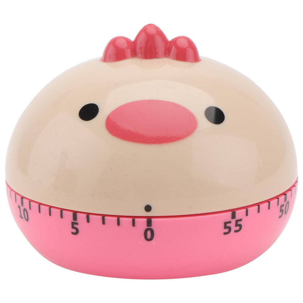 Cartoon Animal Mechanical Timer Reminder for Cooking and Homework