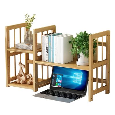 Bookshelf Small Simple Office Desktop Storage Rack Multi-Layer Student Dormitory Small Storage Bookcase (Color : A, Size : 742551cm)