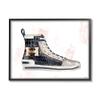 Glam Snake Embossed Sneaker Illustration Fashion Forward view 1