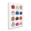 Stupell Industries Glam Designer Bags Fashion Forward Purse Chart view 1