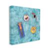 Stupell Industries Group of People Lounging in Water Pool Toys view 1