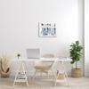 Stupell Industries Denim by Decades Female Fashion Jeans Blue, Designed by BlursByAI Canvas Wall Art view 2