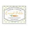 Stupell Industries Farm Fresh Carrot Patch Country Sign Green Plaid view 1