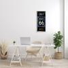 Stupell Industries Route 66 Highway Symbol Blue Right Arrow Directional, Designed by Luke Wilson Gray Framed Wall Art, Black view 2