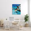 Stupell Industries Glam Fashion Relaxing Poolside Floating Drink Tray view 2