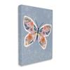 Stupell Industries Floral Pattern Butterfly Wings Spring Bloom Insect view 1