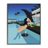 Stupell Industries Glam Fashion Relaxing Poolside Floating Drink Tray view 1