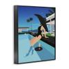 Stupell Industries Glam Fashion Relaxing Poolside Floating Drink Tray view 2