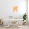 Stupell Industries Bold Summer Typography Playful Rainbow Sun Rays, Designed by Angela Nickeas Gray Framed Wall Art, Yellow view 2