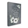 Stupell Industries Whom My Soul Loves 3:4 Rustic Poppy Florals view 1