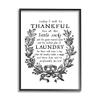 Stupell Industries Thankful for Little Socks Family Laundry Sentiments view 1
