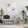 Stupell Industries So Much Love Sentiment Soft Blushing Florals Poppy, Designed by Elizabeth Tyndall Canvas Wall Art, Pink view 2