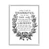 Stupell Industries Thankful for Little Socks Family Laundry Sentiments view 1