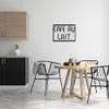 Stupell Industries Caf Au Lait Sign Geometric Hexagon Pattern view 2