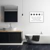 'Four Star Bathroom Review Funny Toilet Paper'| Framed Giclee Art view 2