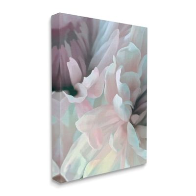 Stupell Industries Blush Flower Petals Meeting Alluring Pink Florals