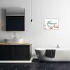Stupell Industries Seahorse Resting Nautical Bath Tub Starfish Bubbles view 2