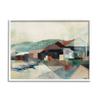 Stupell Industries Abstract Hillside Valley Village Triangular Patterns view 1