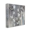 Stupell Industries Rustic Monochromatic Patterned Butterflies Flying Insects view 1