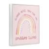 Sweet Girl Amazing Things Phrase Pink, 11 x 14 Inch Framed Gicle Print view 2