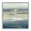 Stupell Industries Abstract Tranquil Nautical Sunrise Reflection, Designed by Lisa Ridgers Gray Framed Wall Art, Grey view 1